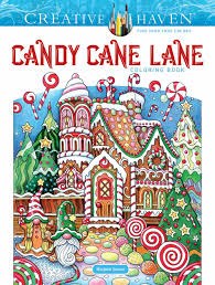 DOVER COLORING BOOK CANDY CANE LANE