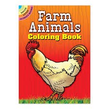 DOVER COLORING BOOK FARM ANIMALS