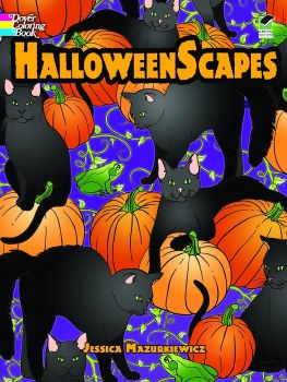 DOVER COLORING BOOK HALLOWEENSCAPES