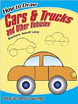 DOVER COLORING BOOK HOW TO DRAW CARS