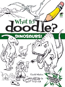 DOVER WHAT TO DOODLE BOOK DINOSAURS