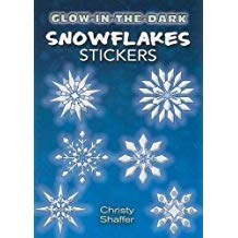 DOVER GLOW IN THE DARK SNOWFLAKES