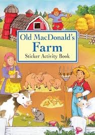 DOVER LITTLE STICKER BOOK OLD MACDONALD