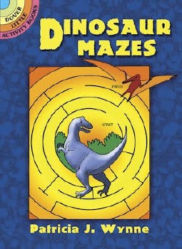 DOVER MAZE BOOK DINOSAUR