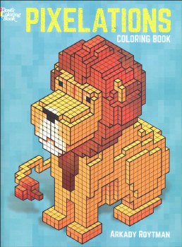 DOVER PIXELATIONS   COLORING BOOK