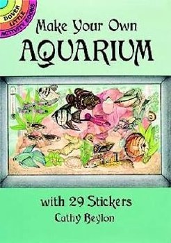DOVER STICKER BOOK AQUARIUM