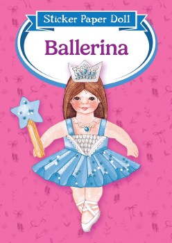 DOVER STICKER BOOK BALLERINA DOLL