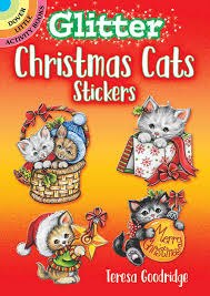 DOVER STICKER BOOK CATS