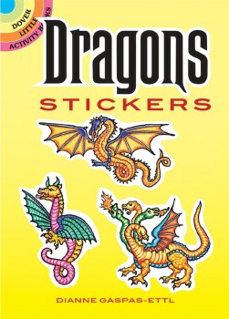DOVER STICKER BOOK DRAGONS