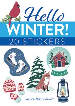 DOVER STICKER BOOK HELLO WINTER