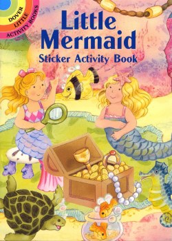 DOVER STICKER BOOK MERMAID
