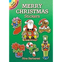 DOVER STICKER BOOK  MERRY CHRISTMAS