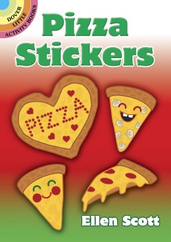 DOVER STICKER BOOK PIZZA