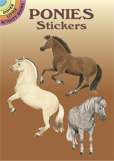 DOVER STICKER BOOK  PONIES