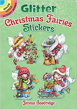 DOVER STICKER BOOK XMAS FAIRIES