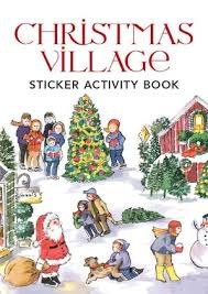 DOVER STICKER BOOK  XMAS VILLAGE