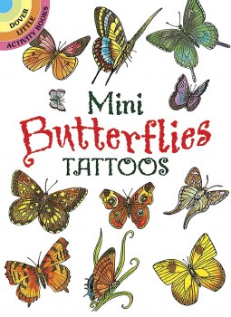 DOVER TATTOO BOOK BUTTERFLIES