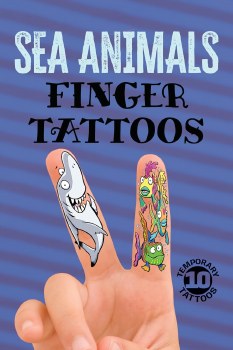 DOVER TATTOO BOOK SEA ANIMALS