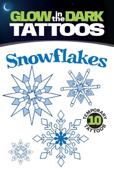 DOVER TATTOO BOOK SNOWFLAKES