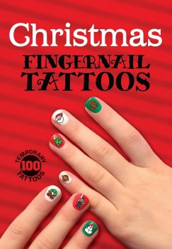 DOVER TATTOO BOOK XMAS FINGERNAIL