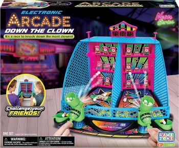 DOWN THE CLOWN ARCADE GAME