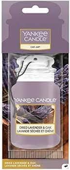 YANKEE CAR JAR DRIED LAVENDER OAK