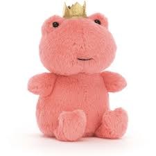 JELLYCAT CROWNING CROAKER PINK