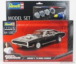 REVELL MODEL W/PAINT DOMINIC'S CHARGER