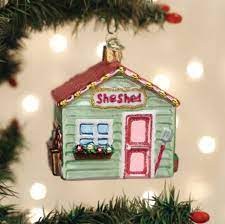 OLD WORLD CHRISTMAS SHE SHED