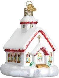 OLD WORLD CHRISTMAS COUNTRY CHURCH
