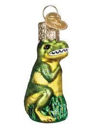 OLD WORLD CHRISTMAS MINI T-REX