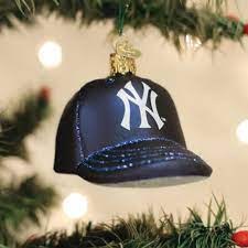OLD WORLD CHRISTMAS YANKEES BASEBALL CAP