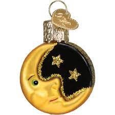 OLD WORLD CHRISTMAS MINI MOON