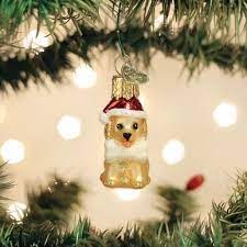OLD WORLD CHRISTMAS MINI JOLLY PUP