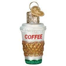 OLD WORLD CHRISTMAS MINI COFFEE TO GO