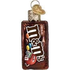 OLD WORLD CHRISTMAS MINI M&amp;M'S BAG