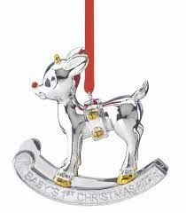 LENOX ORNAMENT 2023 BABY'S 1ST RUDOLPH