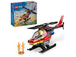 LEGO #60411 CITY FIRE RESCUE HELICOPTER