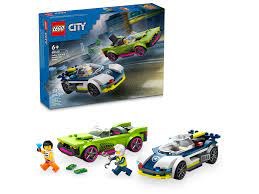 LEGO CITY POLICE CAR &amp; MUSCLE CAR CHASE