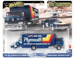 HOT WHEELS TEAM TRANSPORT '70 PLYMOUTH