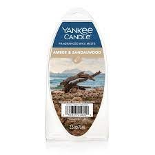 YANKEE WAXMELTS AMBER &amp; SANDLEWOOD