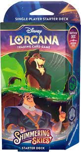 LORCANA SHIMMERING SKIES STARTER DECK