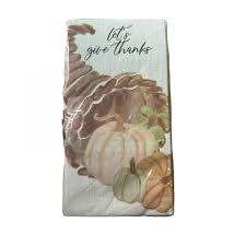 MUD PIE 12CT GUEST TOWEL GIVE THANKS