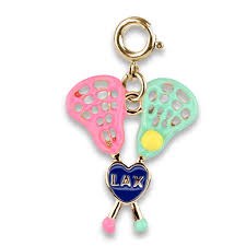 CHARM IT! CHARM GOLD LACROSSE