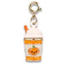 CHARM IT! CHARM GOLD PUMPKIN SPICE LATTE
