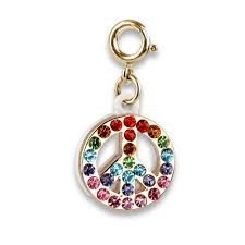 CHARM IT! CHARM RAINBOW SPARKLE PEACE