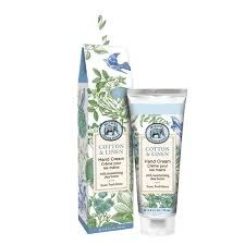 MICHEL &amp; CO HAND CREAM COTTON/LINEN 2.5Z