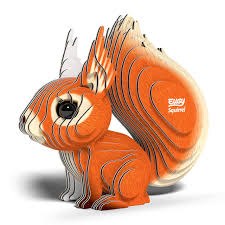 EUGY 3D CARDBOARD KIT SQUIRREL