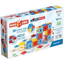 GEOMAG MAGICUBE WORD BUILDING 55PC