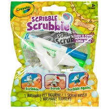 CRAYOLA SCRIBBLE SCRUBBIE SINGLES DINOS